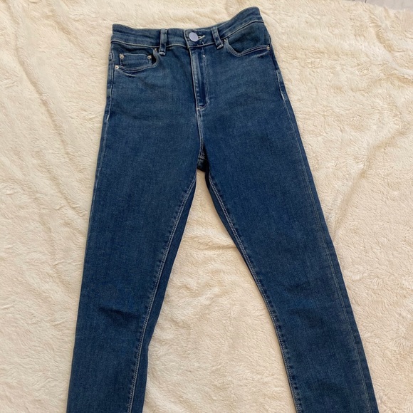 Asos design Ridley high waisted skinny jeans - Picture 4 of 5